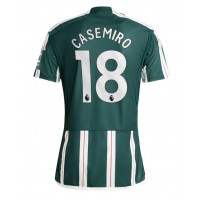 Fotballdrakt Herre Manchester United Casemiro #18 Bortedrakt 2023-24 Kortermet